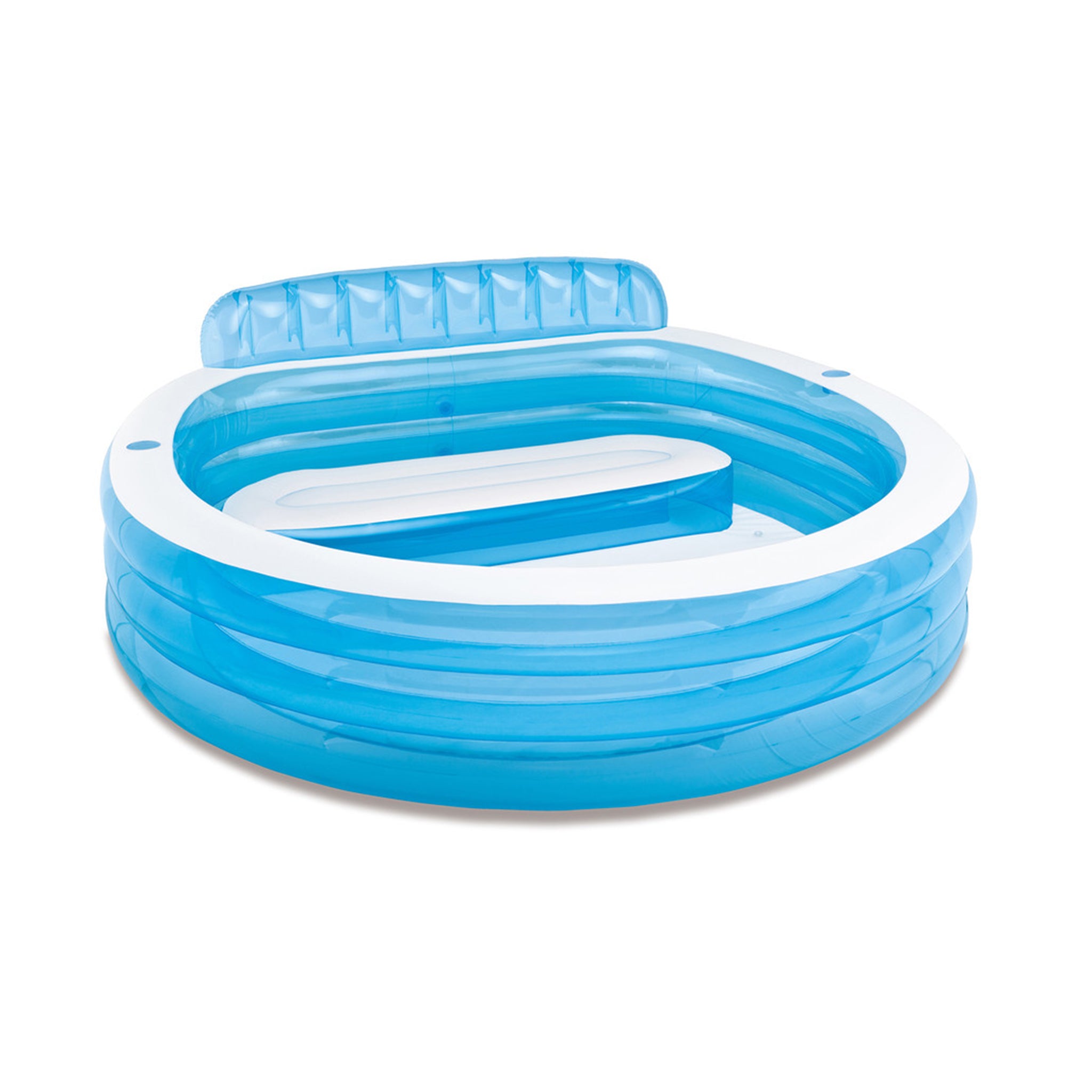 Swim Center® Round Inflatable Family Lounge Pool (2.29*2.18*31cm)