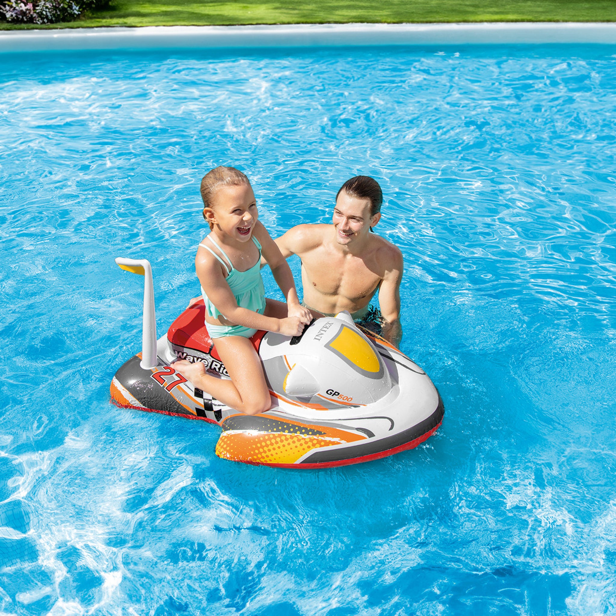 Wave Rider Ride-On Inflatable Pool Float