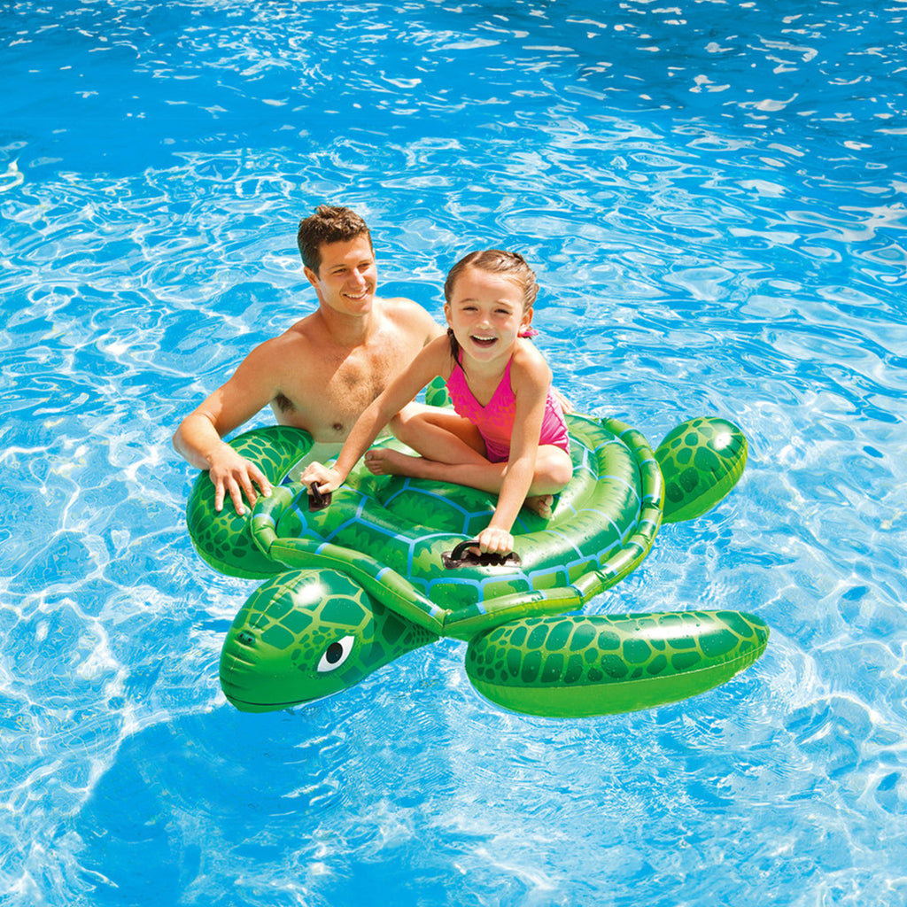 Lil' Sea Turtle Ride-On Inflatable Pool Float