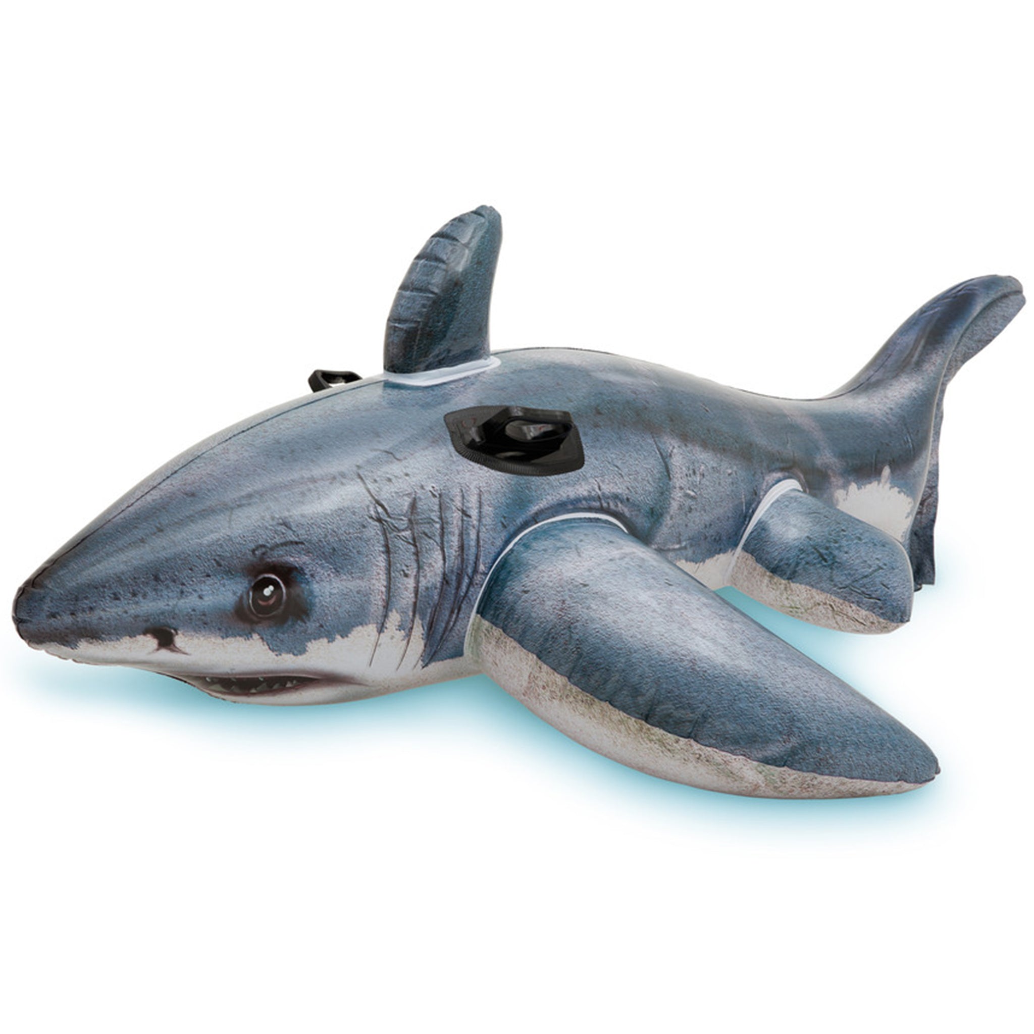 Great White Shark Ride-On Inflatable Pool Float