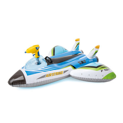 Plane Ride-On Inflatable Pool Floats w/ Water Guns - Assortment