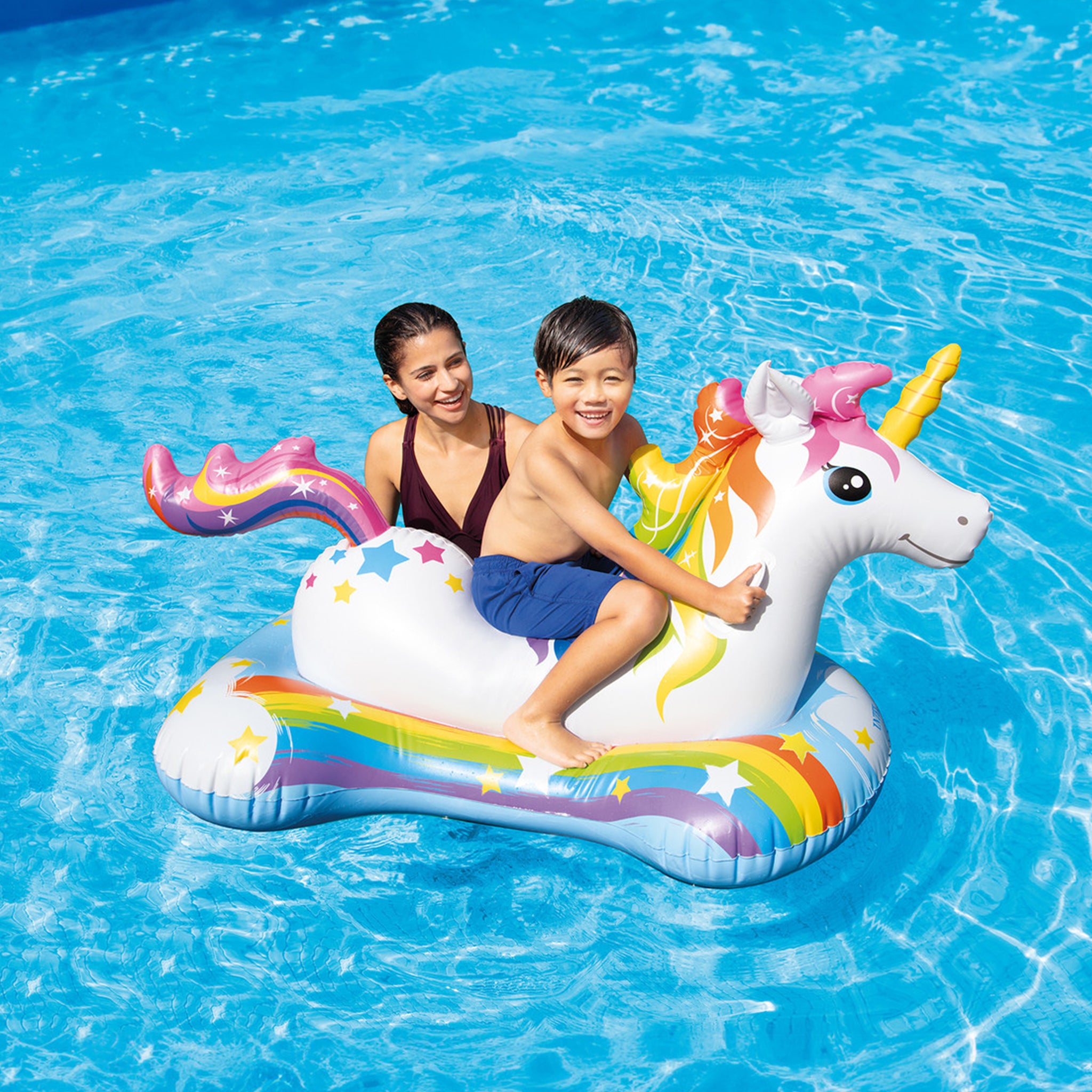 Magical Unicorn Ride-On Inflatable Pool Float