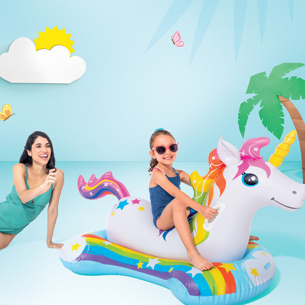 Magical Unicorn Ride-On Inflatable Pool Float