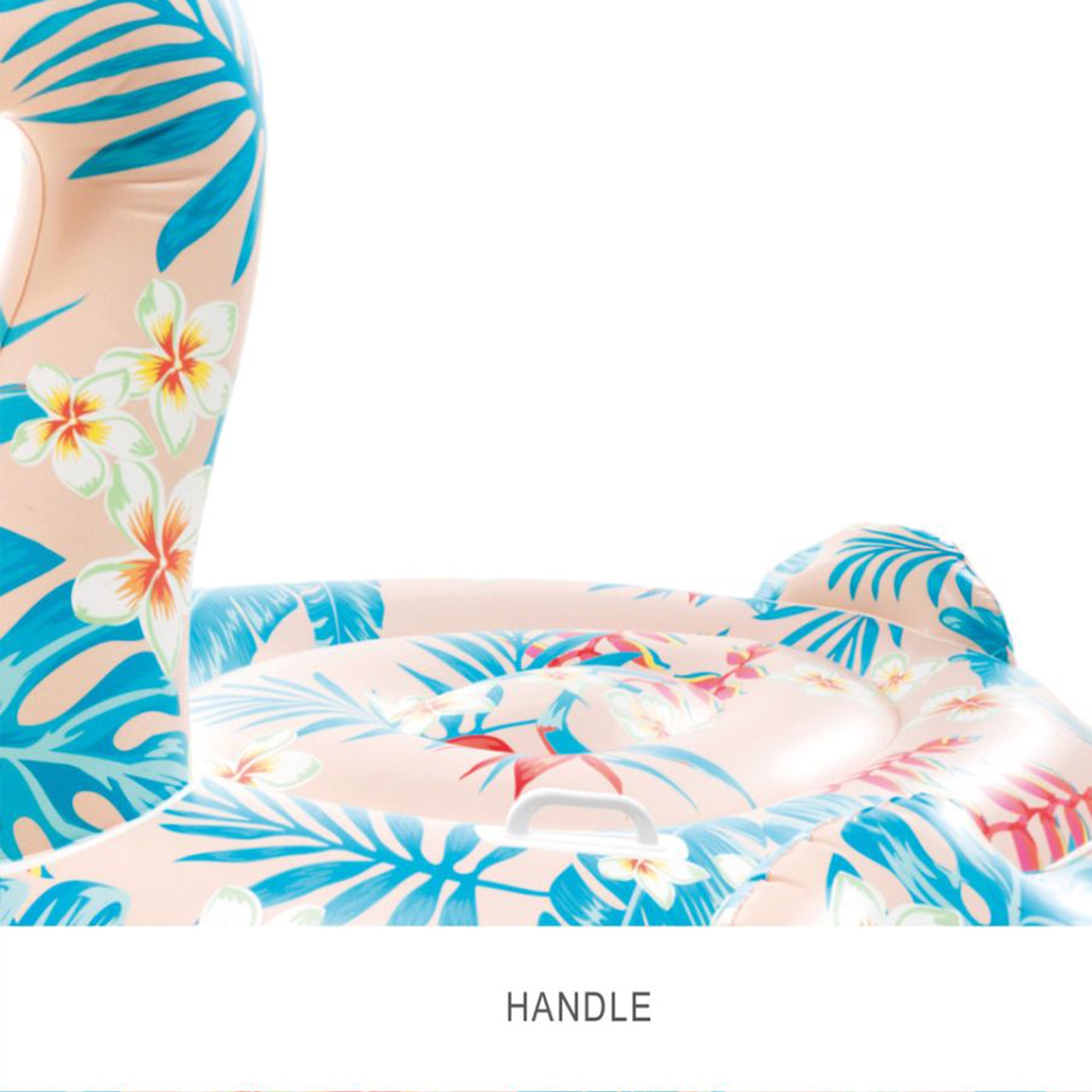 Tropical Flamingo Ride-On Inflatable Pool Float