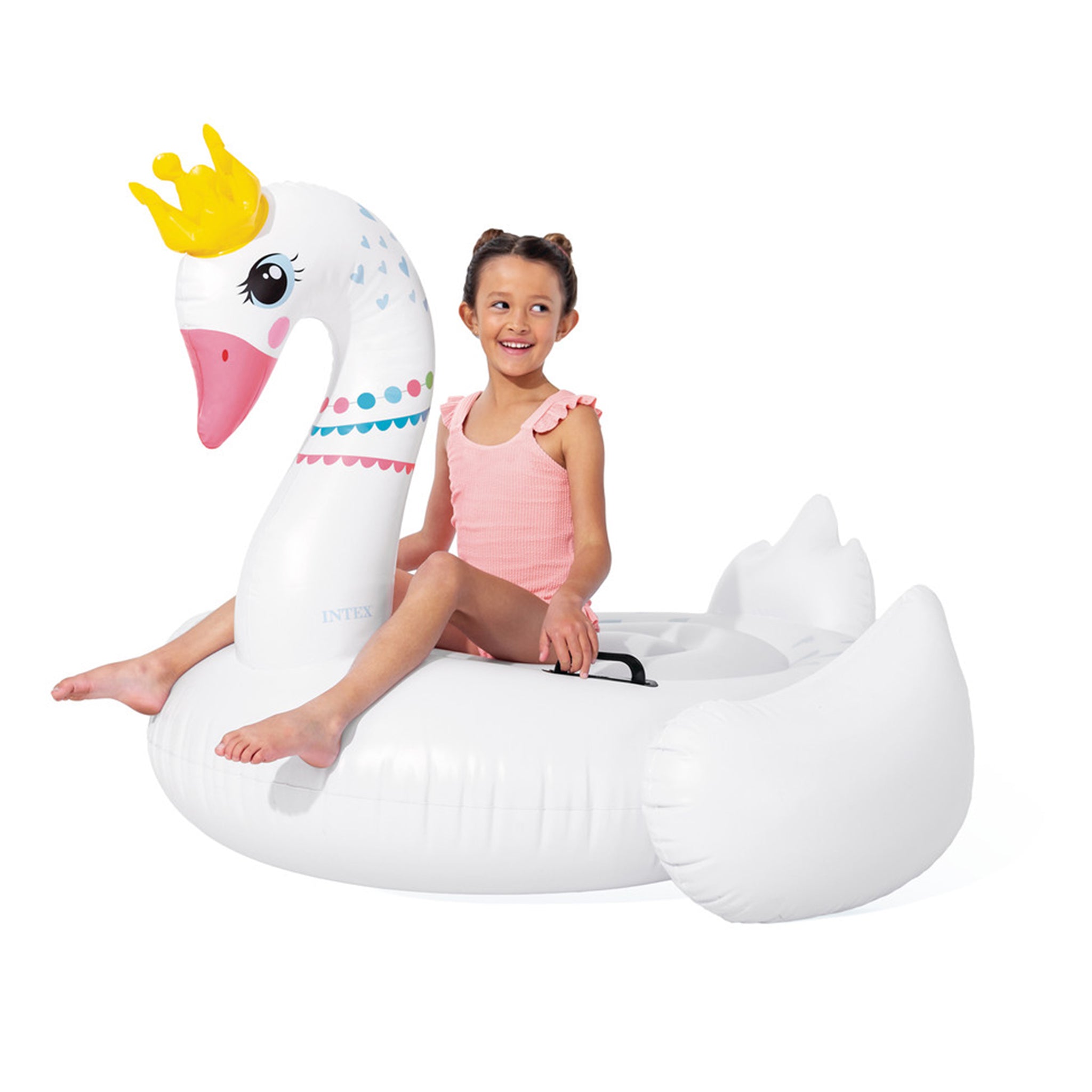 Royal Majestic Swan Ride-On Inflatable Pool Float