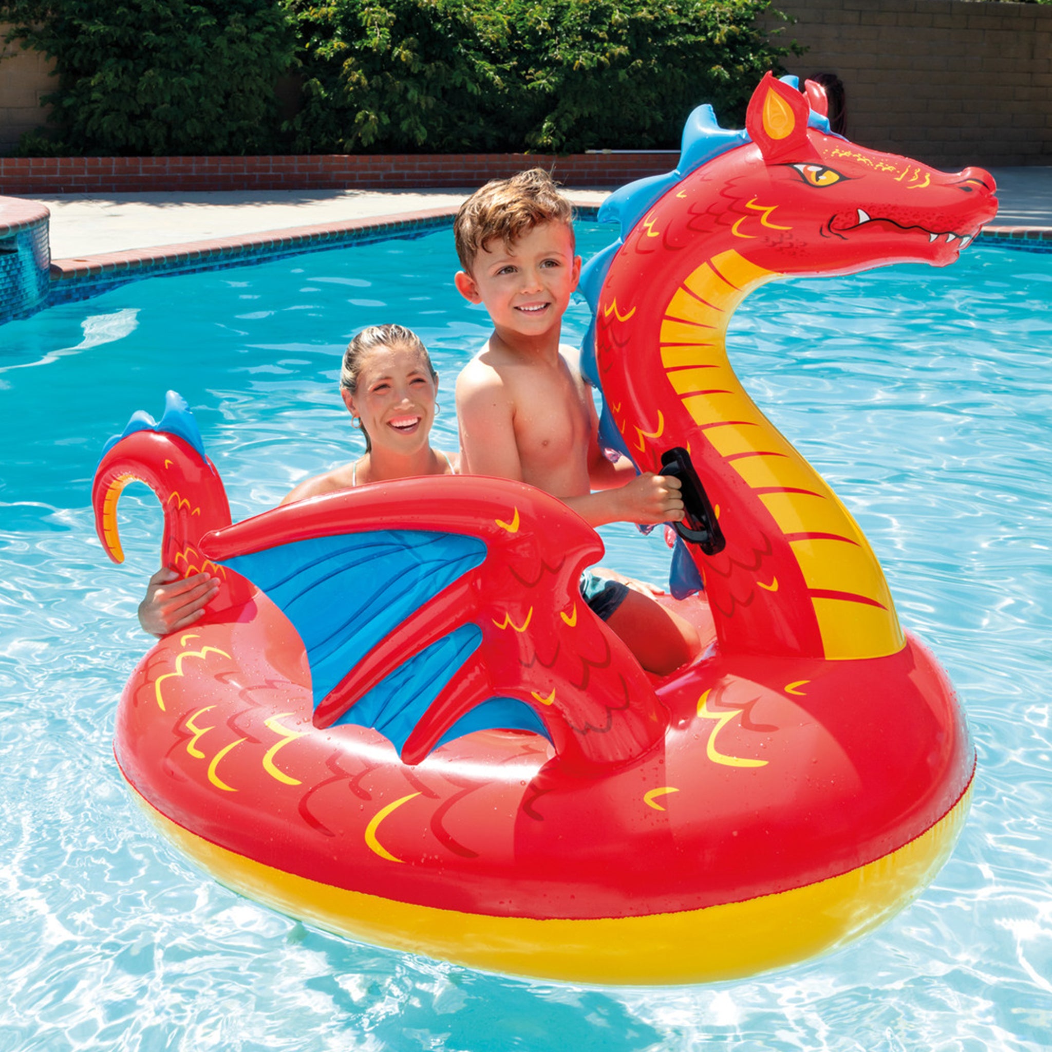 Mystical Dragon Ride On Inflatable Pool Float