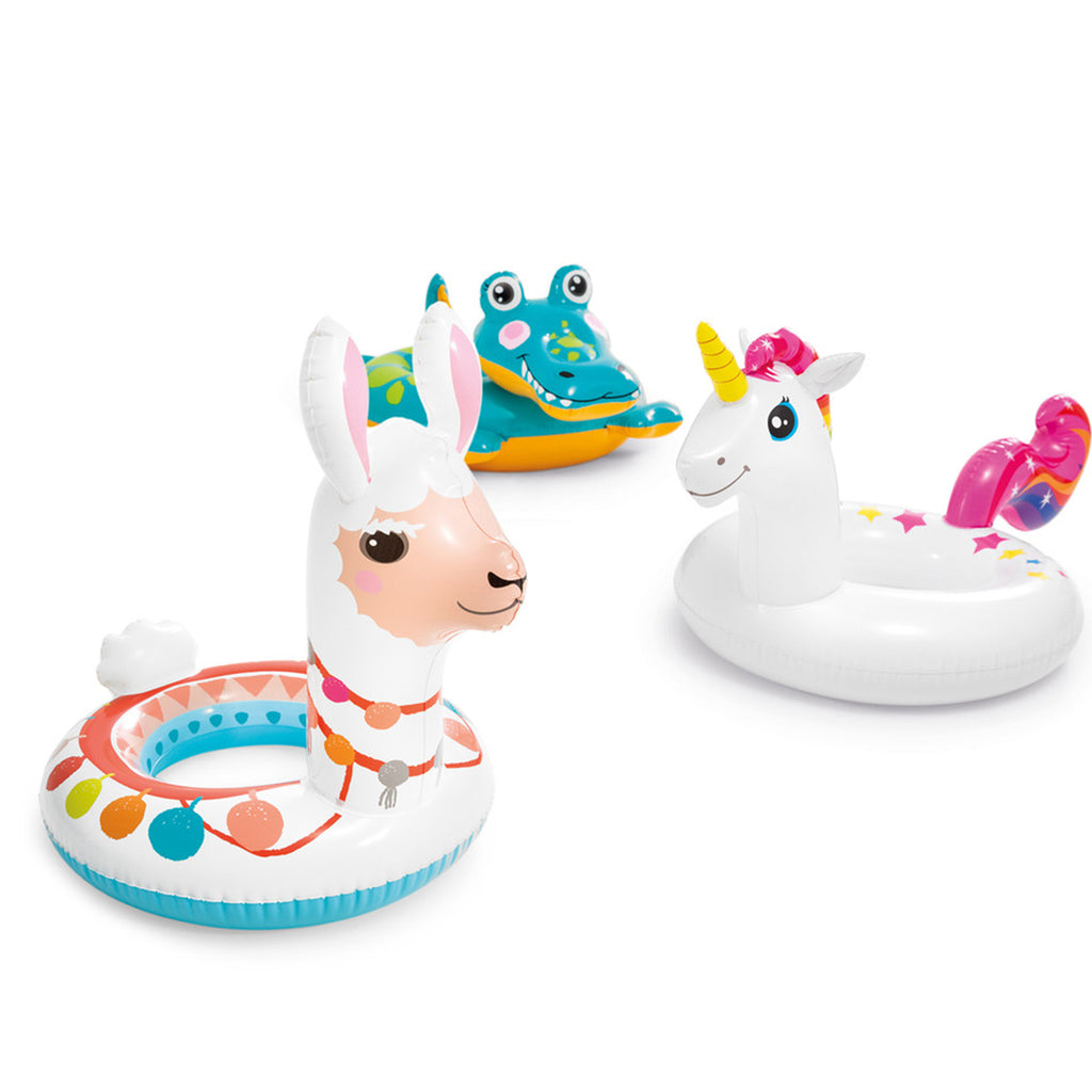 Big Animal Inflatable Swim Rings - Assortment