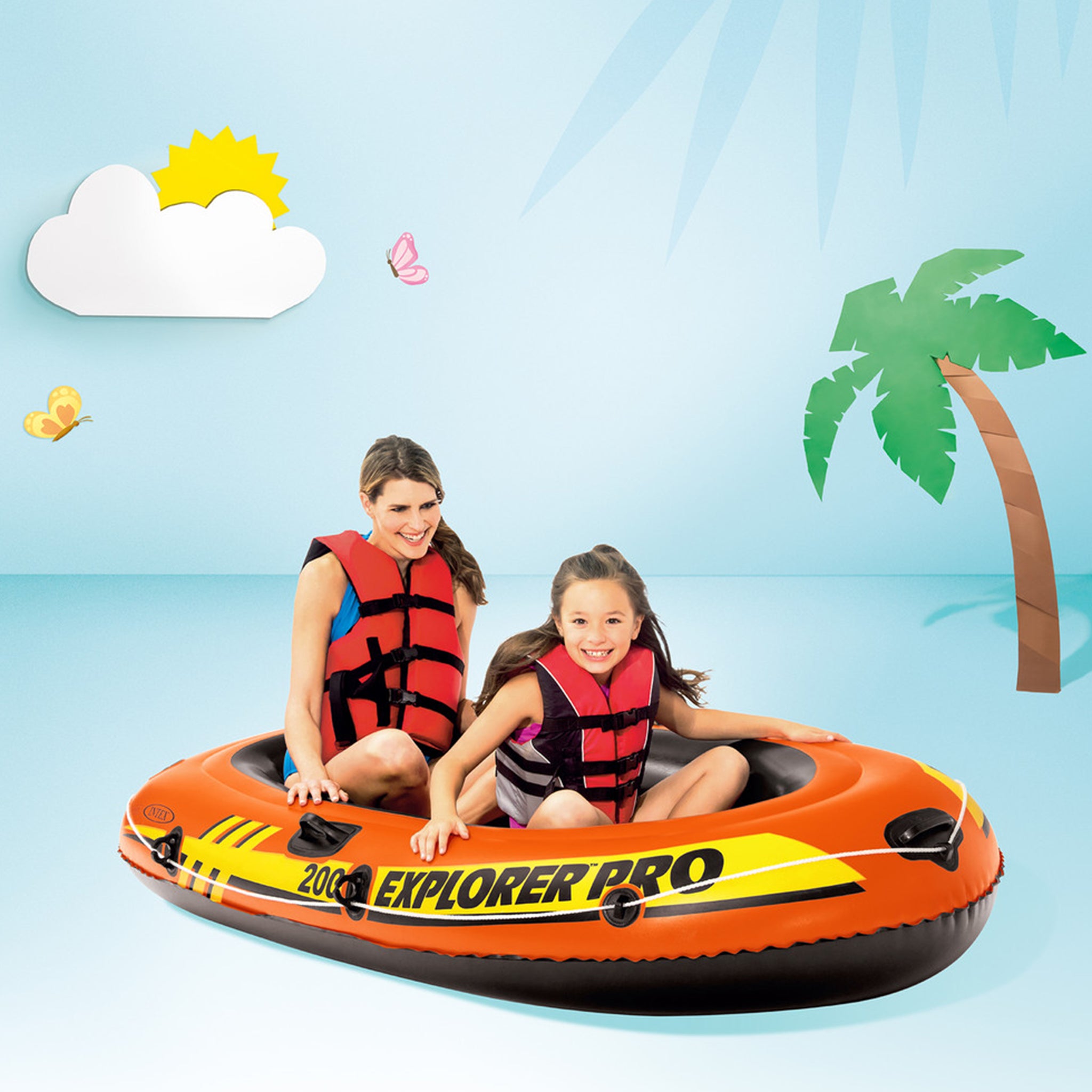 Explorer™ Pro 200 Inflatable Boat - 2 Person (Boat Only)