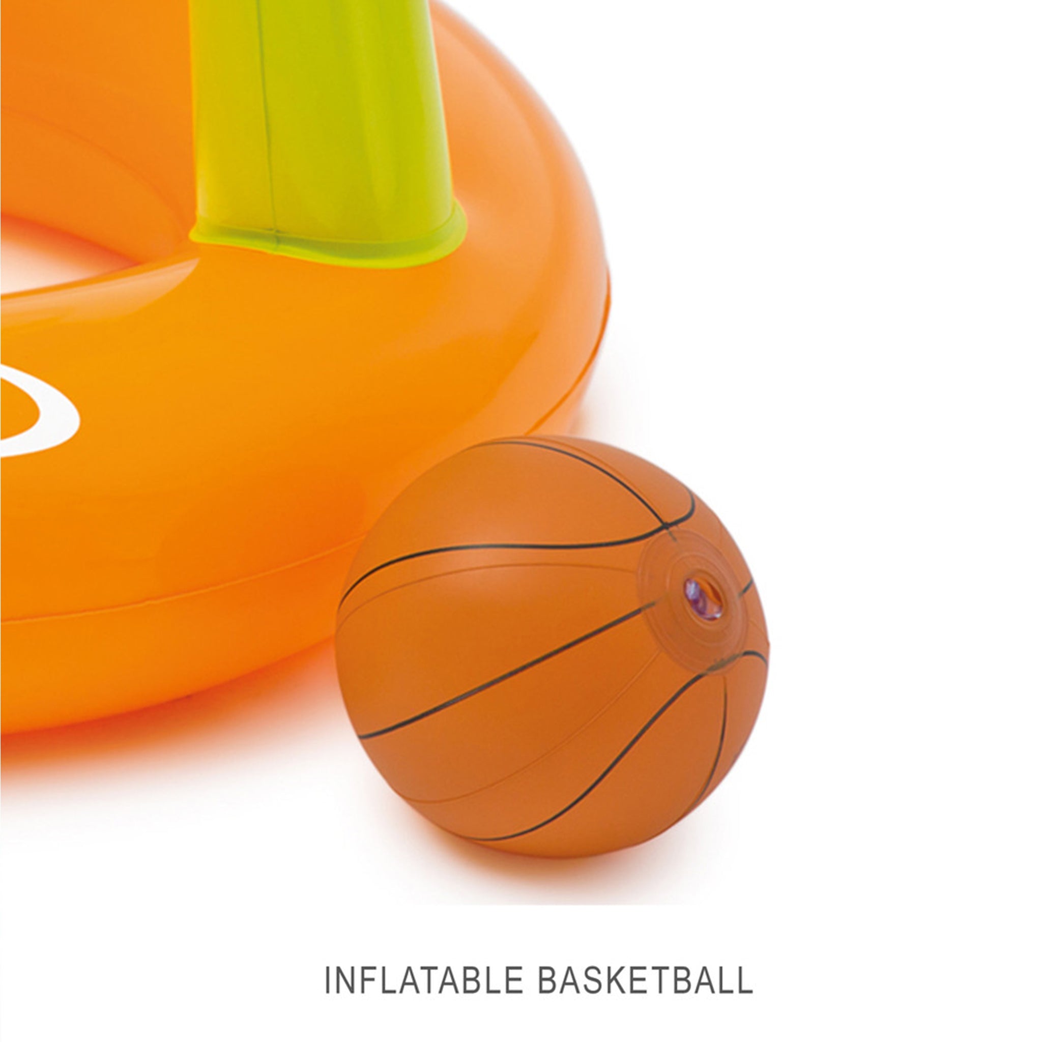 Inflatable Floating Basketball Hoop