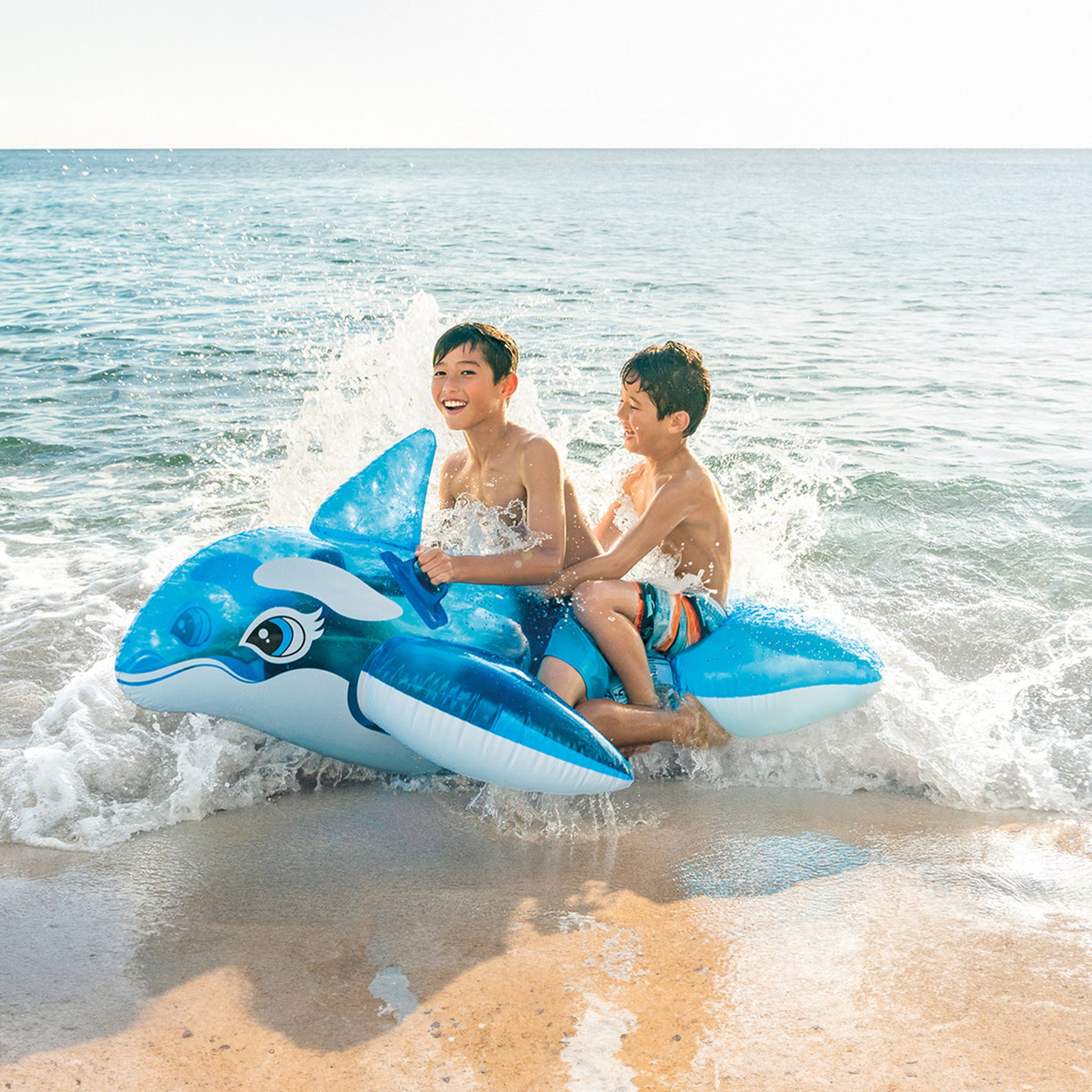Lil' Whale Ride-On Inflatable Pool Float