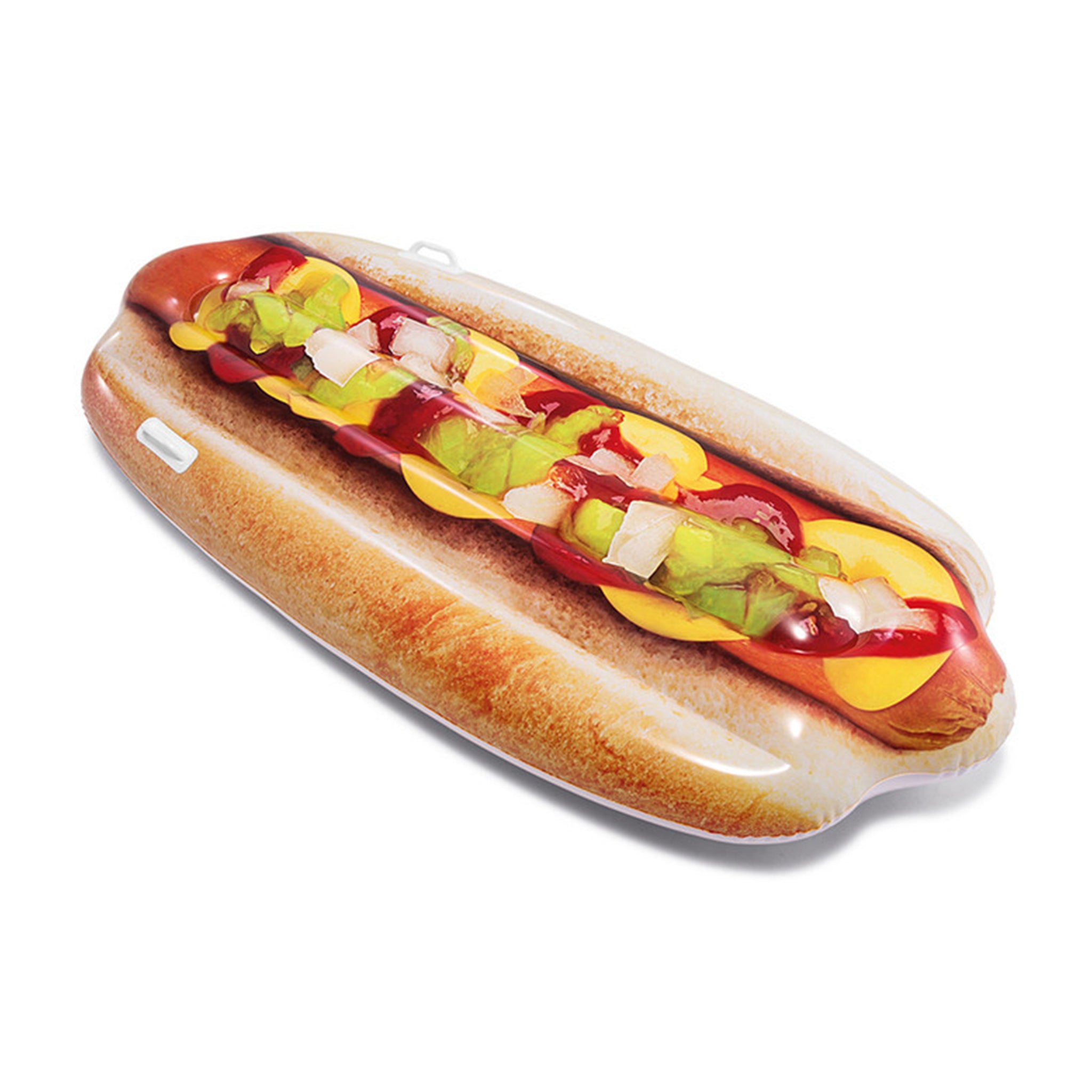 Jumbo Hot Dog Inflatable Floating Mat