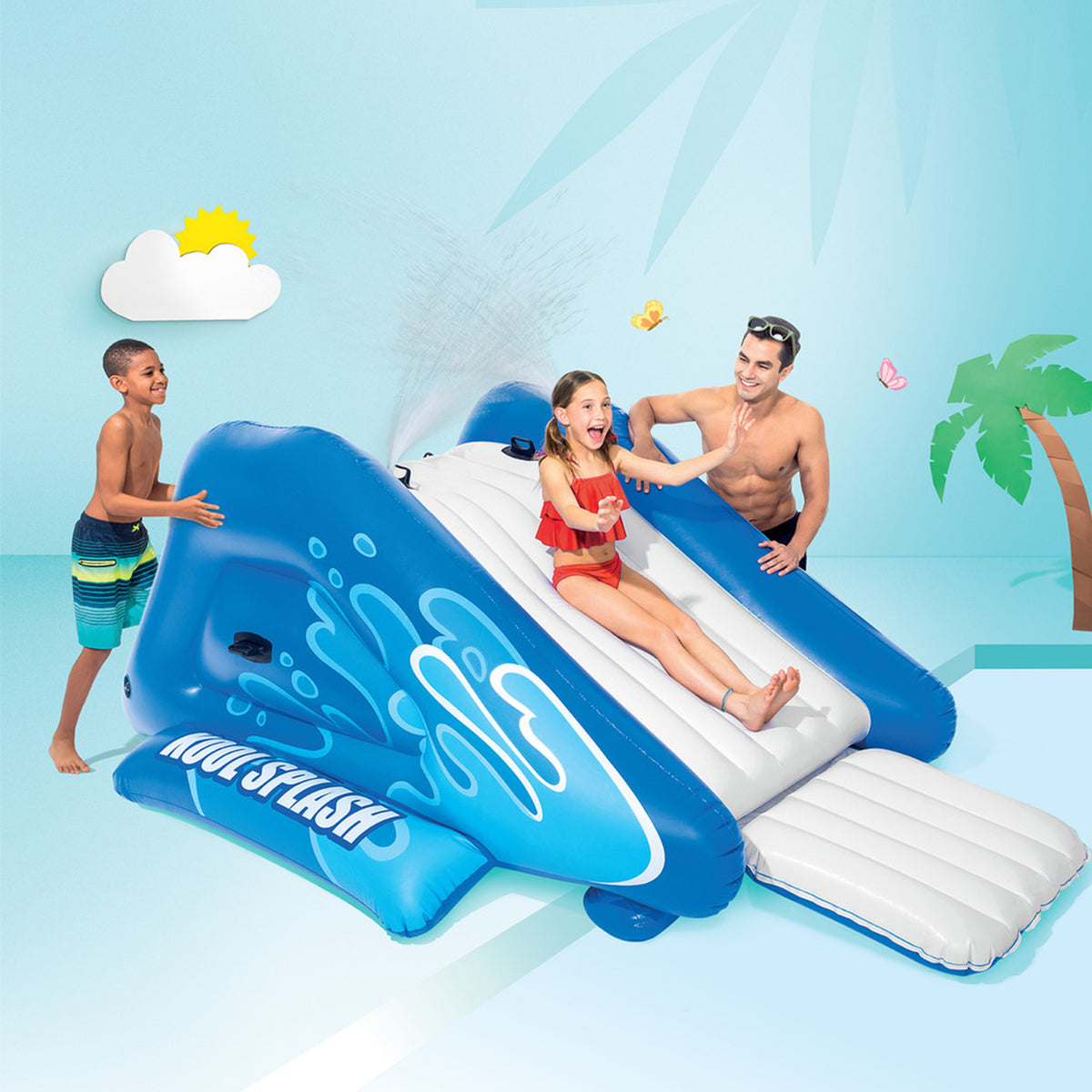 Kool Splash Pool Water Slide