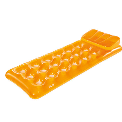 18-Pocket Fashion Inflatable Floating Mats - Assortment