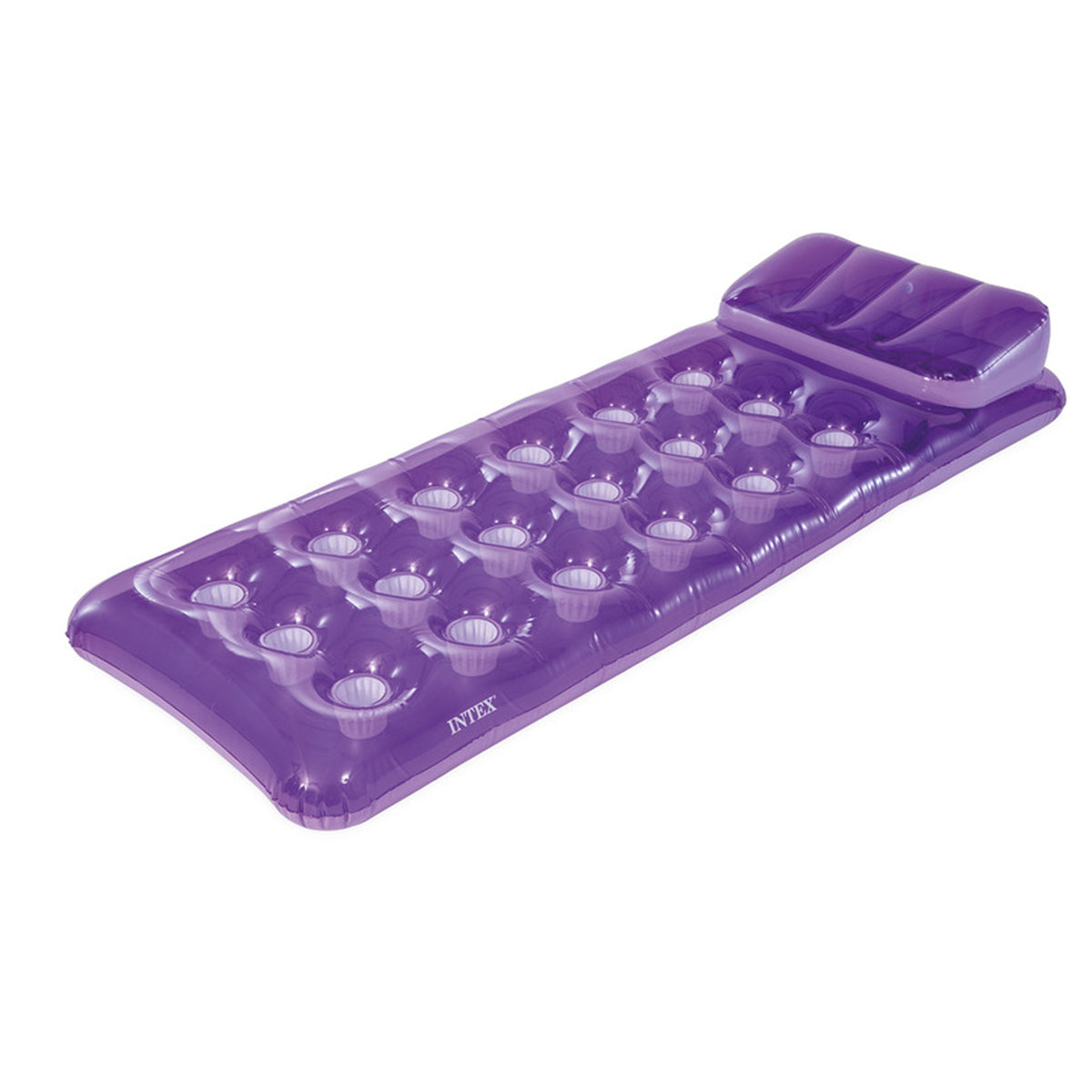 18-Pocket Fashion Inflatable Floating Mats - Assortment
