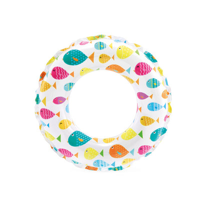 Lively Print Inflatable Swim Rings - Assortment