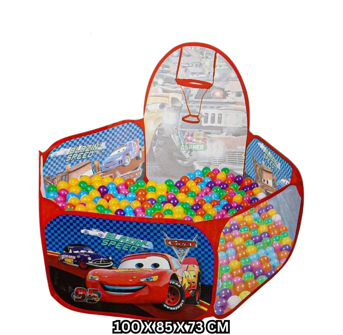 Ball  Play Tent With Basketball Hoop For Kids