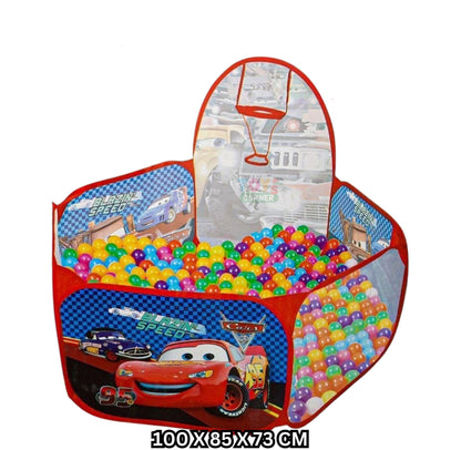 Ball  Play Tent With Basketball Hoop For Kids