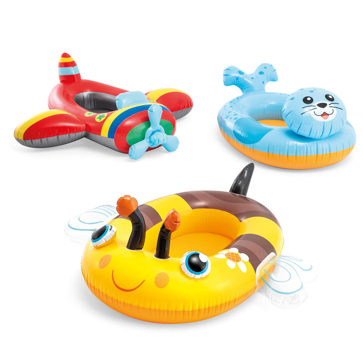مجموعة متنوعة من عوامات حمام السباحة القابلة للنفخ من Pool Cruiser