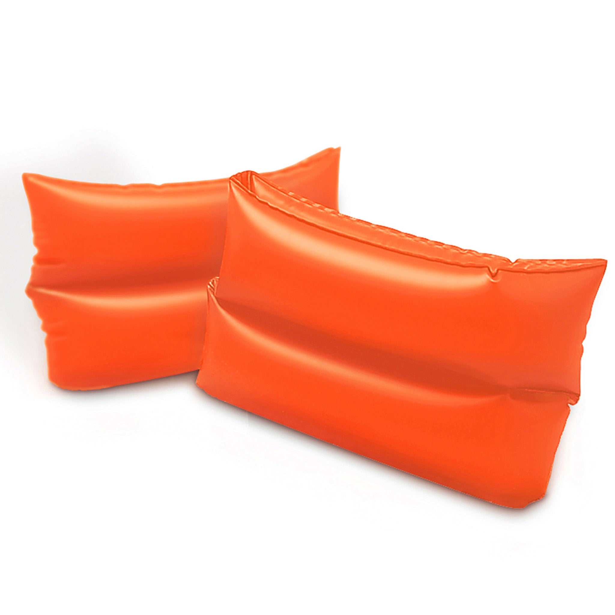 Large Orange Inflatable Arm Band Floaties