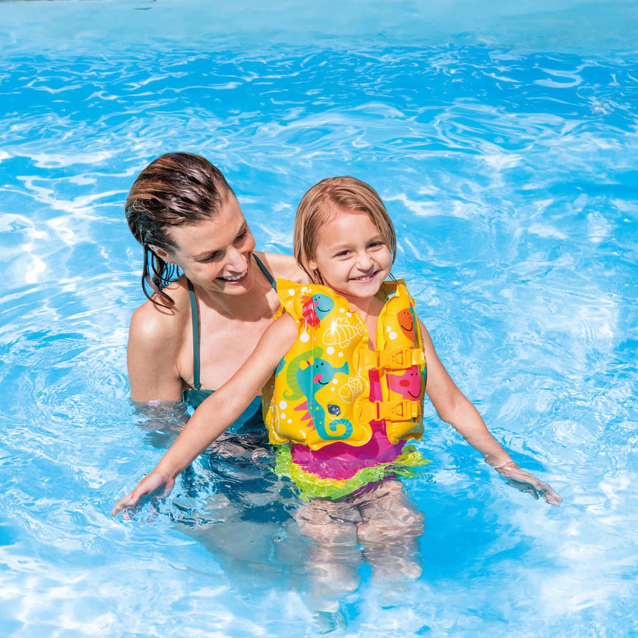 Tropical Buddies Inflatable Life Jacket