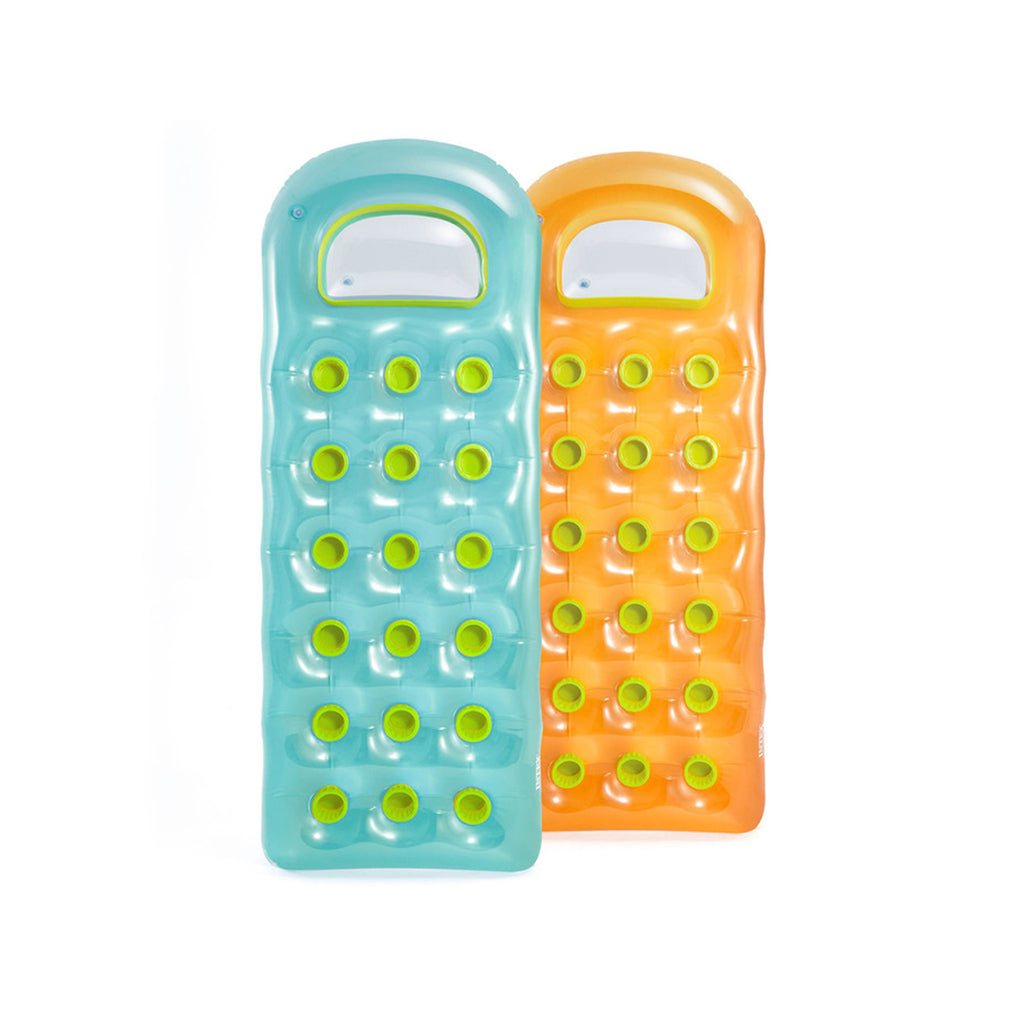 18 Pocket Suntanner Inflatable Floating Mats - Assortment