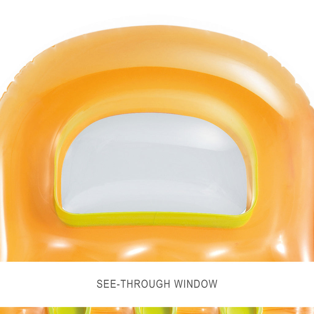 18 Pocket Suntanner Inflatable Floating Mats - Assortment