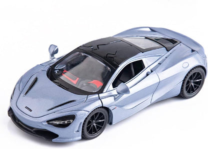 Scale1:24(McLaren 720S ) Metal Pull Back withLight and Music