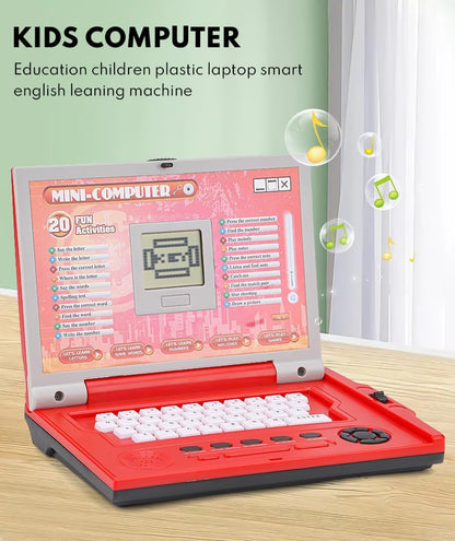 Education 20 Activities English Learning Laptop Toy