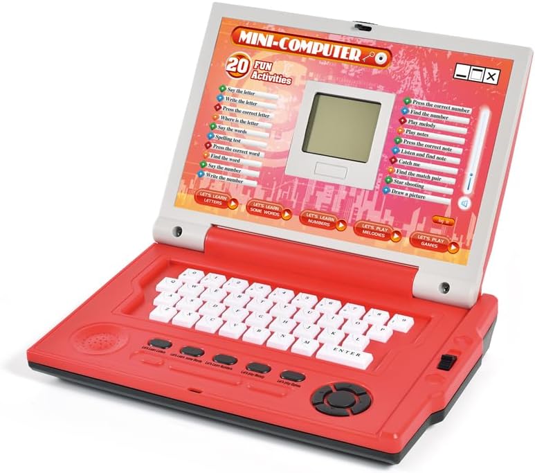 Education 20 Activities English Learning Laptop Toy