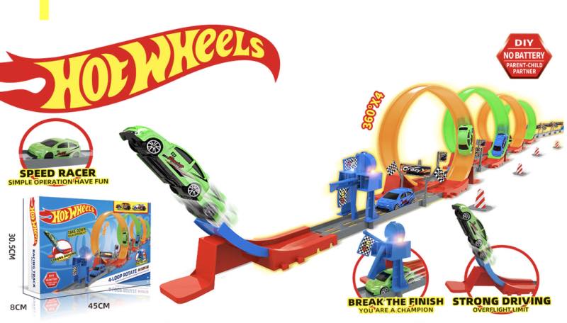Action 4 Loop Challenge Track Set