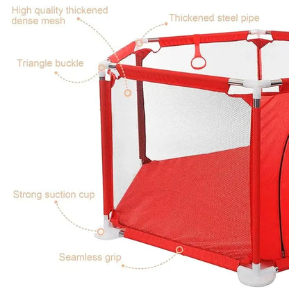 Baby Kids Playpen Activity Center Room Fitted Floor
