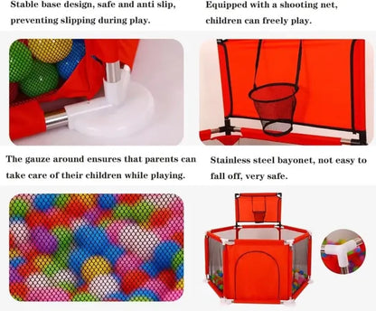 Baby Kids Playpen Activity Center Room Fitted Floor