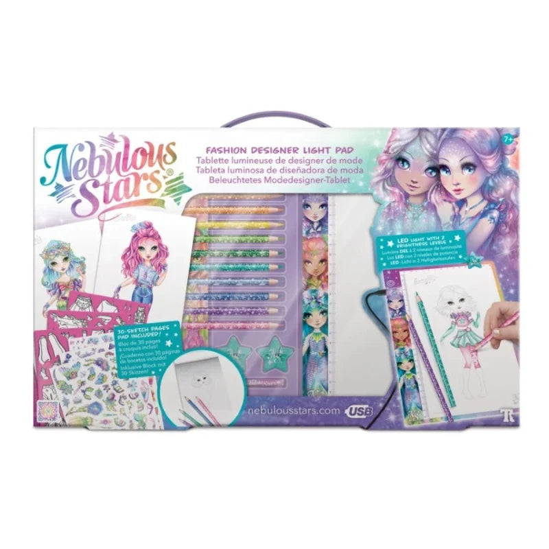 Nebulous Stars Designer Fashion Light Tablet Drawing Kit
