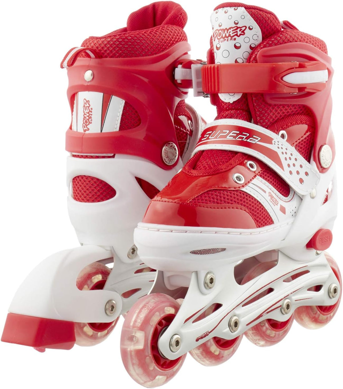 Roller Skates with LED Front Wheel Adjustable