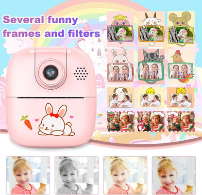 Kids Camera Instant Print, Instant Camer