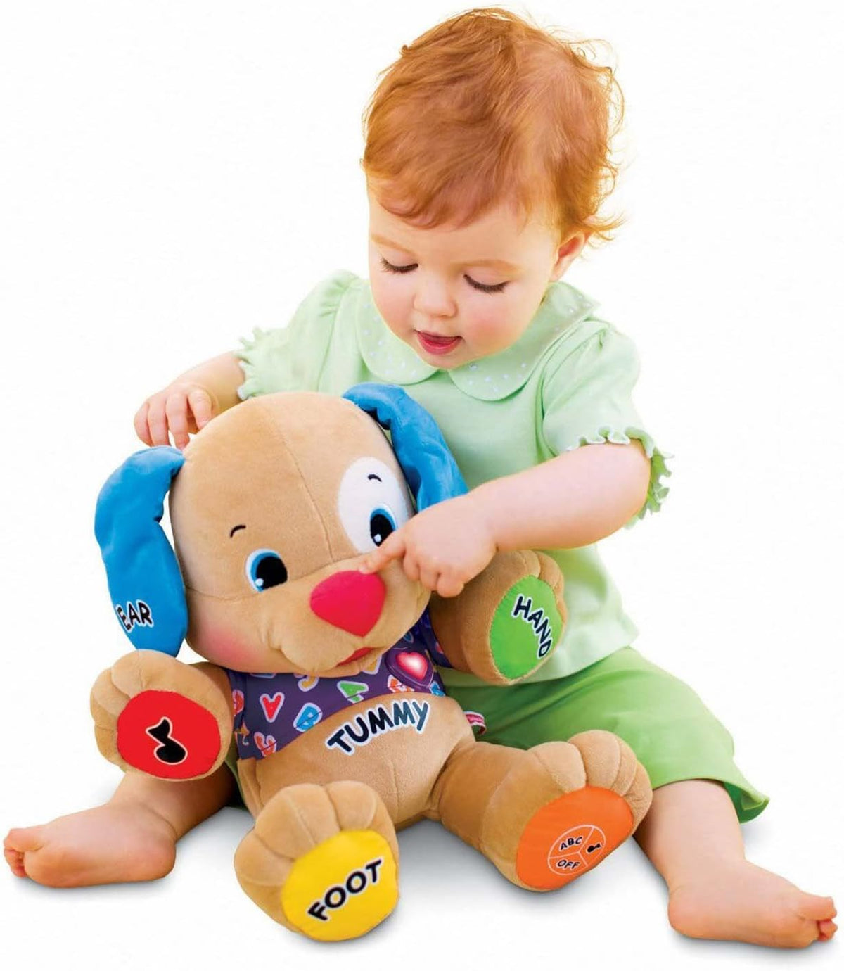 Fisher-Price Laugh & Learn Love to Play Puppy with Bonus CD