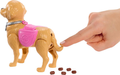 Barbie Walk & Potty Pup Toy Set with Barbie Malibu Doll