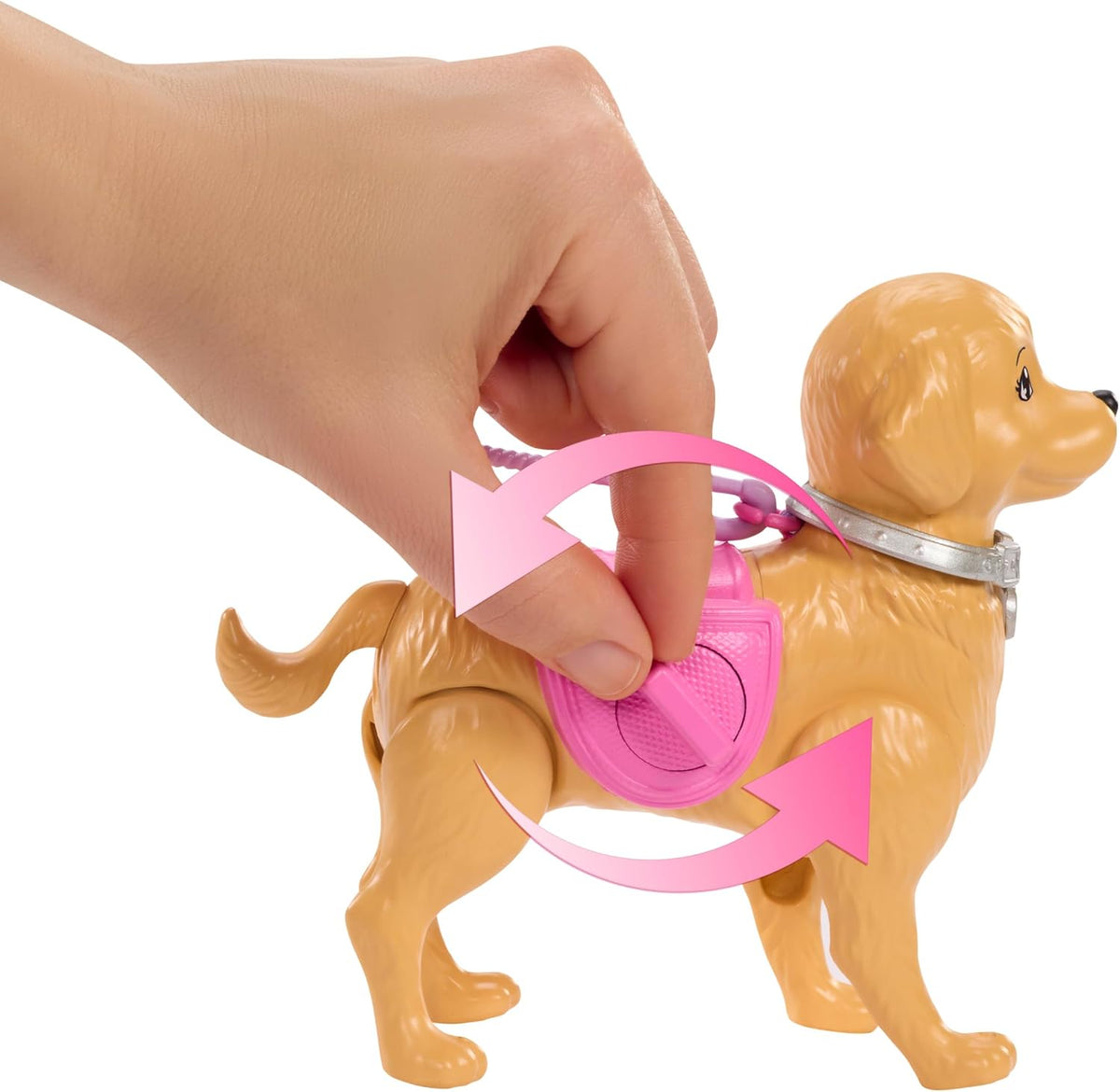 Barbie Walk & Potty Pup Toy Set with Barbie Malibu Doll