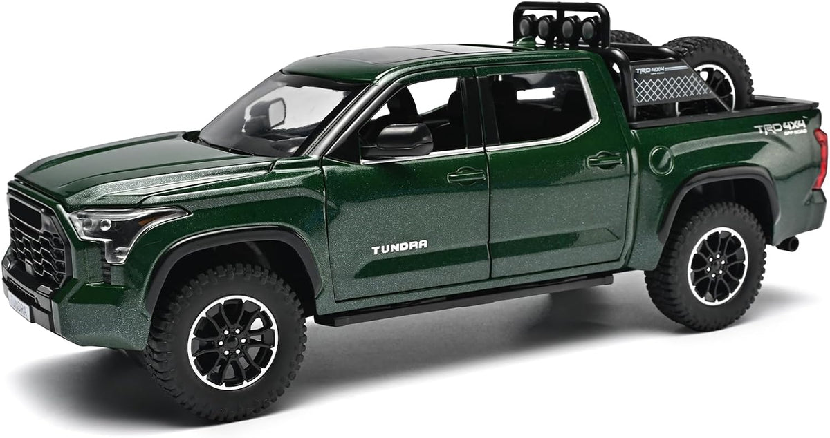 Metal Model Toy Pickup Truck Pull Back Car Model with Light and Sound (scale1:24)