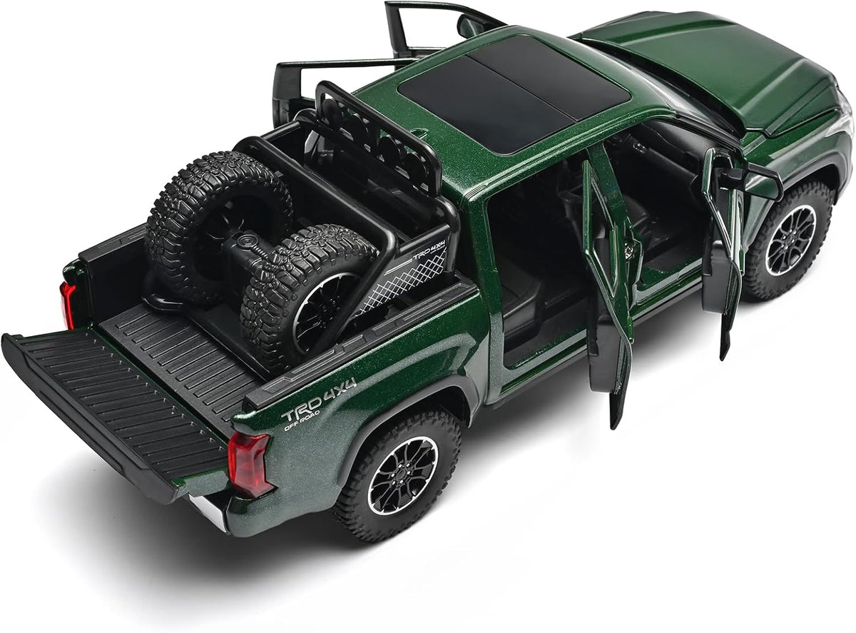 Metal Model Toy Pickup Truck Pull Back Car Model with Light and Sound (scale1:24)