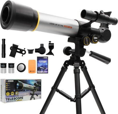 Telescope Look Up At The Starry Sky