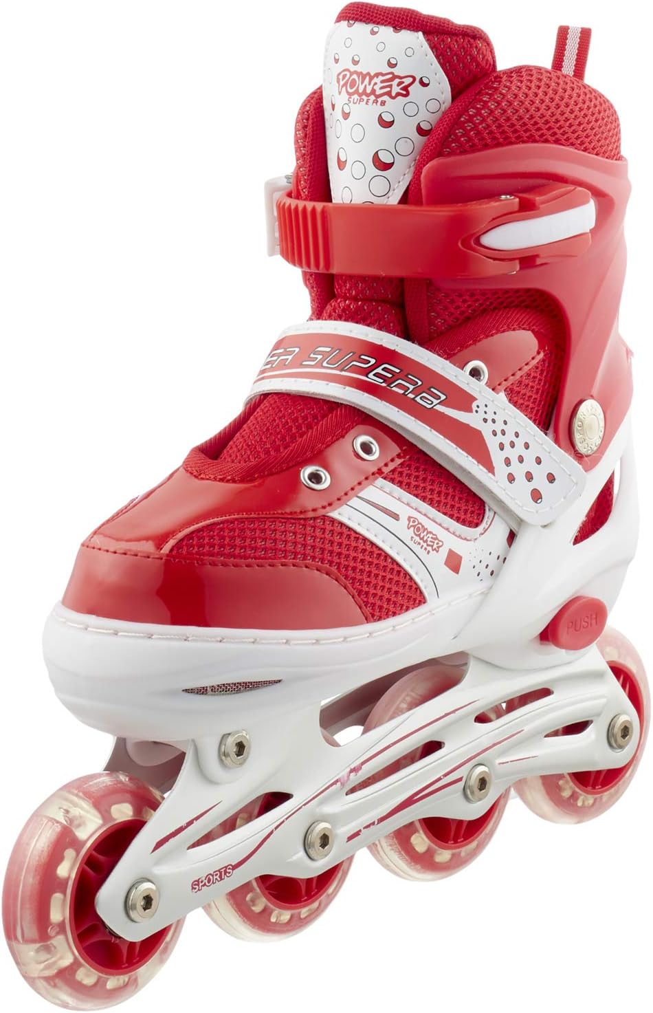 Roller Skates with LED Front Wheel Adjustable