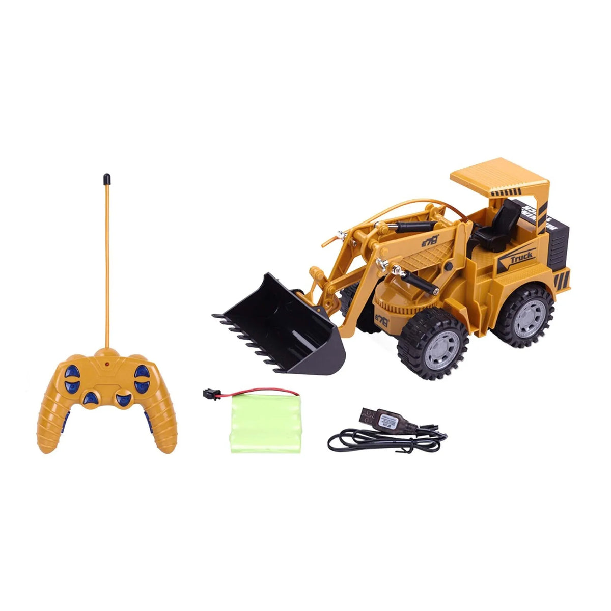Excavator Tractor On Crane Remote Control With Moveable Bucket 27 CM