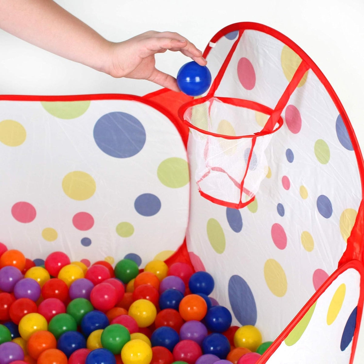 Ball  Play Tent With Basketball Hoop For Kids