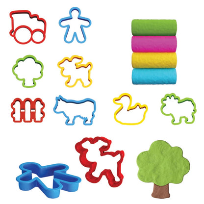 Art Craft , 3D Farm Play Dough Set