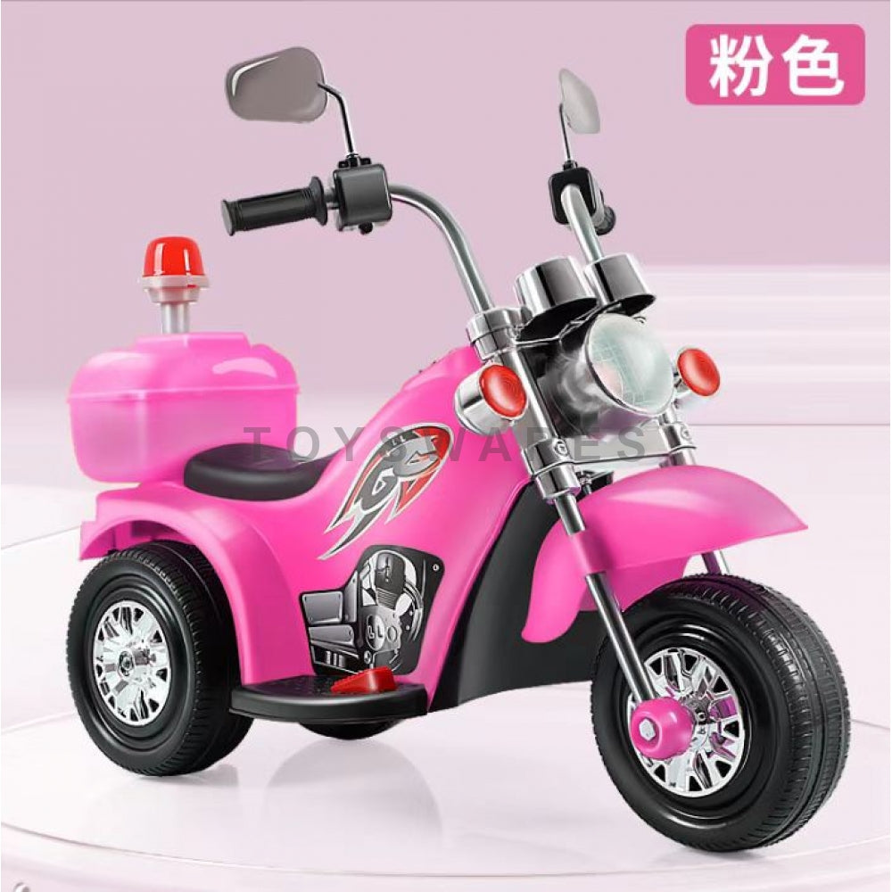 Children 6V Old School Design Three Wheels Motorcycle Electric Motorcycle Kids Ride On Bike Budak