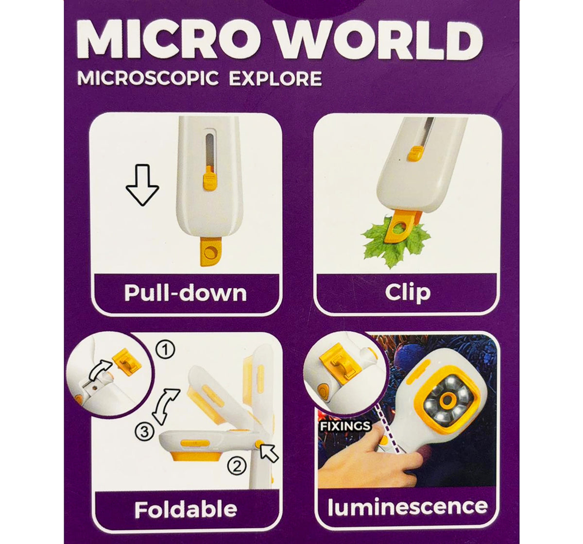 Micro world Microscopic Explore