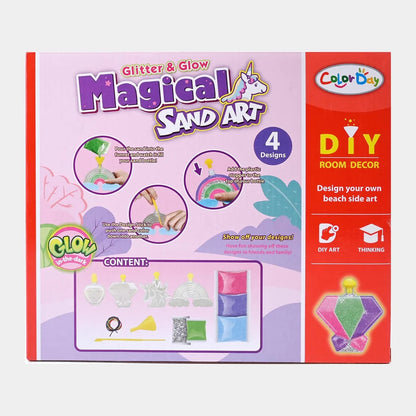 Glitter & Glow Magic Sand Art For Kids