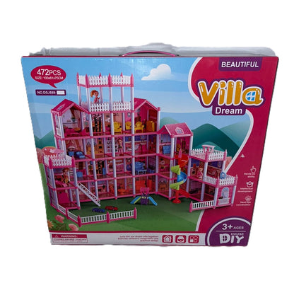 Villa Dos Sonhos Giga Dollhouse With 472 Pieces