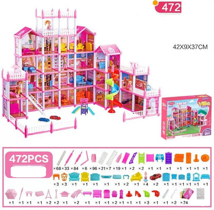 Villa Dos Sonhos Giga Dollhouse With 472 Pieces